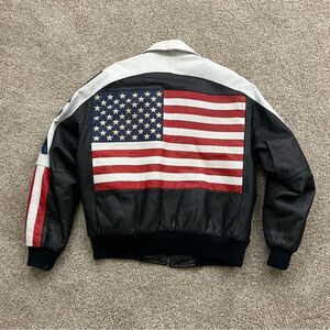 Vintage Michael Hoban USA Leather Jacket Men' L